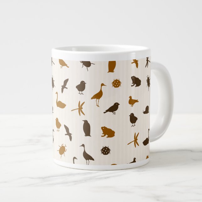 mönster 2 jumbo mugg (Framsida höger)