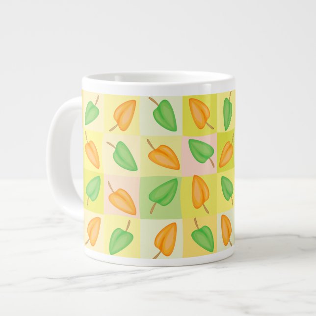 Mönster 30 Jumbo Mugg (Framsida vänster)