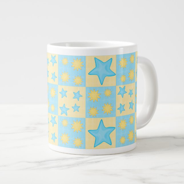 Mönster 32 Jumbo Mugg (Framsida höger)