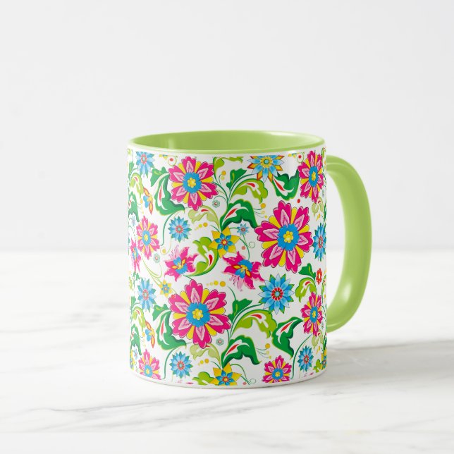 Mönster 35 Mugg (Framsida höger)