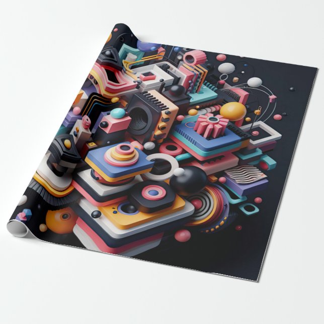 MÖNSTER 3 PRESENTPAPPER (Utrullad)