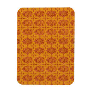 mönster 77 SCR-ORANGE-RED--ORANGE--MÖNSTER Magnet