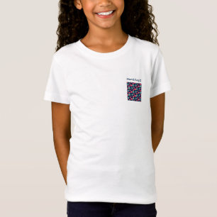 mönster_7_camellia och bird_1 t-shirt