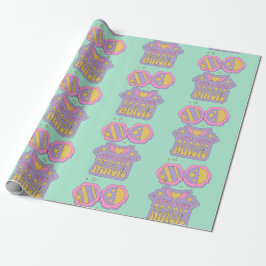 mönster 90-tals stil presentpapper