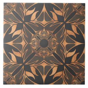 Mönster, abstrakt, elegant kakelplatta