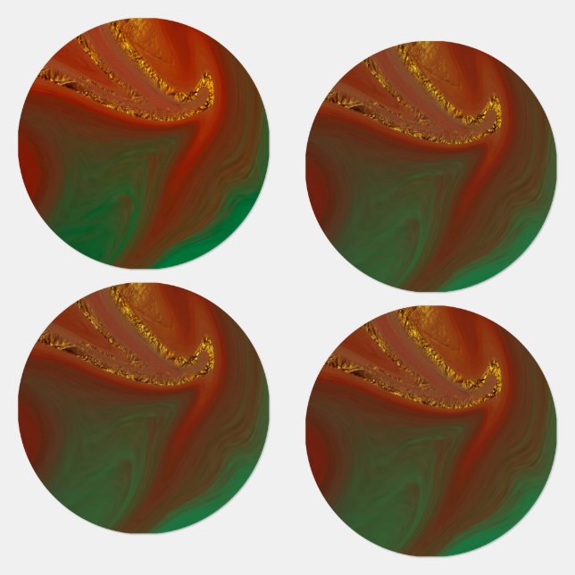 mönster abstrakt. klistermärke (Grupp)