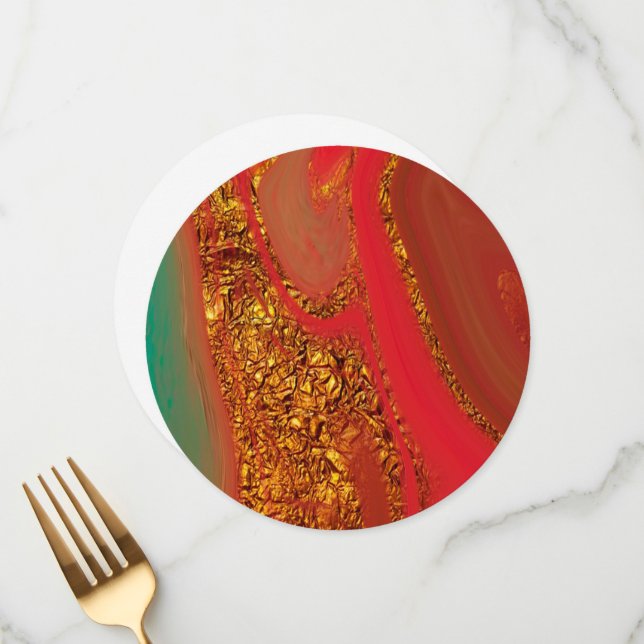 mönster abstrakt. meny (Fram/Back In Situ)