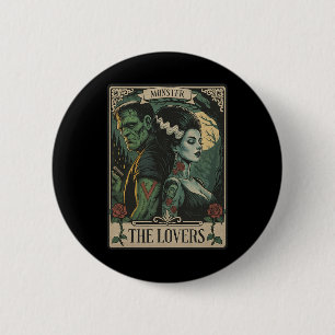 Monster Älskare Tarot Card Gothic Frankenstein Hal Knapp