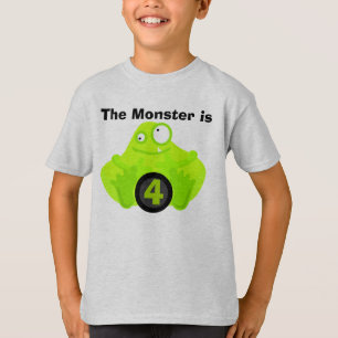 Monster Anpassade Birthday Tshirts