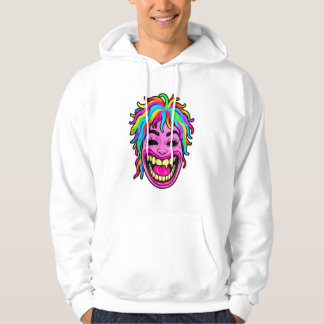 Monster Ansikte Hoodie