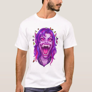 Monster Ansikte T Shirt