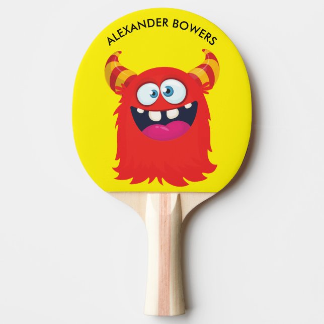 MONSTER anti-stress fit sport FUN Pingisracket (Framsidan)