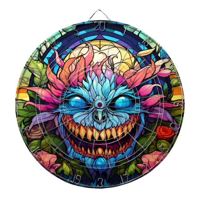 Monster Art Dartboard Darttavla (Framsidan)