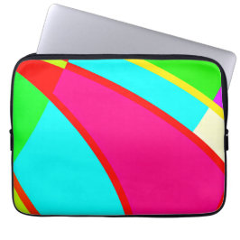 Mönster Art i färgad Abstrakt Laptop Fodral