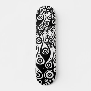 Mönster ARTs - Tattocirkel flammar Mini Skateboard Bräda 18,5 Cm