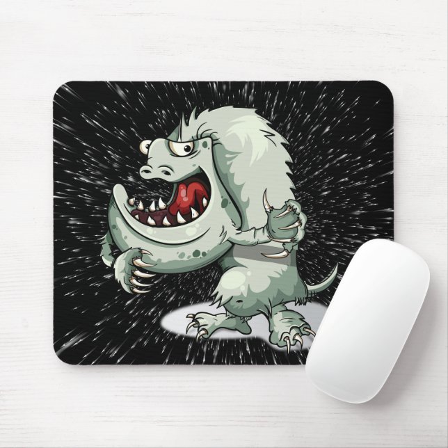 Monster Attack Mousepad Musmatta (Med mus)
