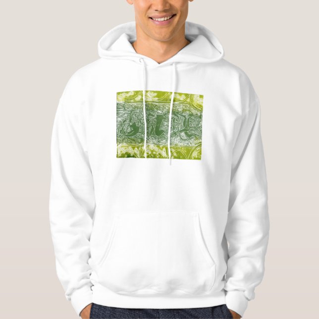 Monster av Aberlamno Sweatshirt Med Luva (Framsida)
