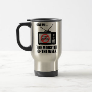 Monster av den 1) travel mug för vecka ( resemugg