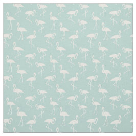 Mönster av Flamingos, Flamingomönster, blå Tyg