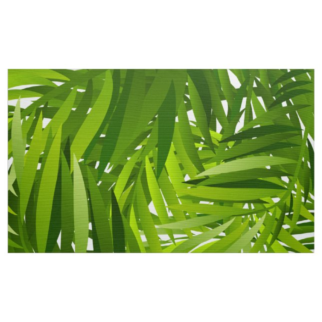 Mönster av gröna blad tyg (Yard)