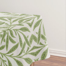 Mönster av gröna löviga grenar