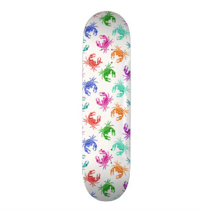 Mönster av krabbor skateboard bräda 21,5 cm