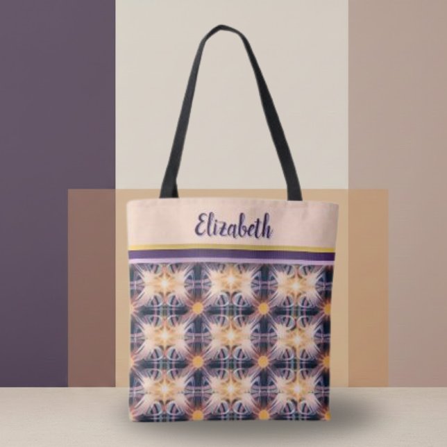 Mönster av Light Tote Bag Tygkasse (Skapare uppladdad)