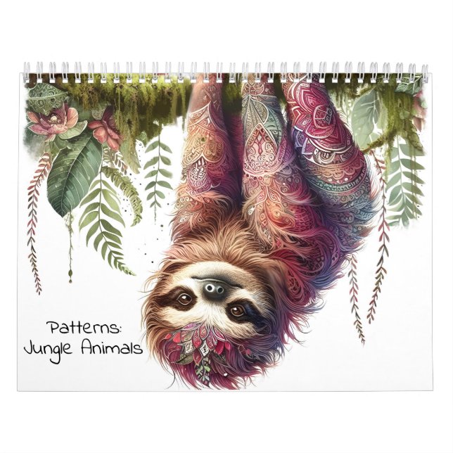 Mönster av natur - ungdjur kalender (Omslag)