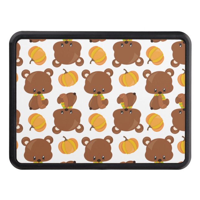 Mönster av öron, kutpäron, feber, pumpor dragkroksskydd (Framsidan)