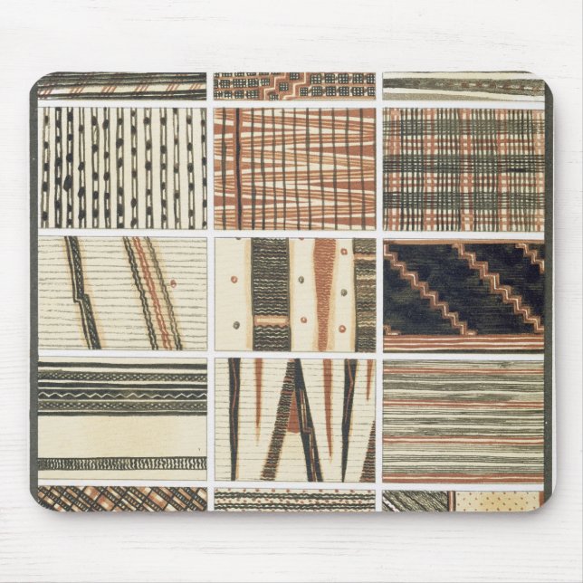 Mönster av Polynesian tapa från kock Musmatta (Framsidan)