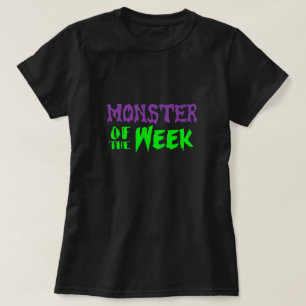 Monster av veckautslagsplatsen tröja