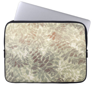 Mönster av vickeblad San Juan Islands, WA Laptop Sleeve