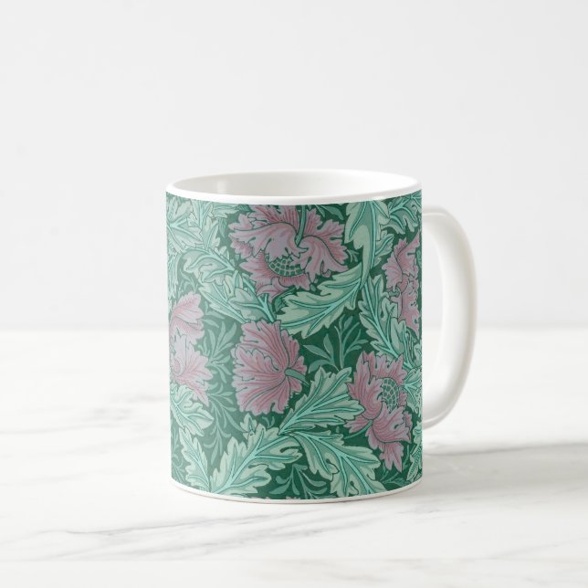 Mönster (av William Morris), Red and Grönt Wandan  Kaffemugg (Framsida höger)