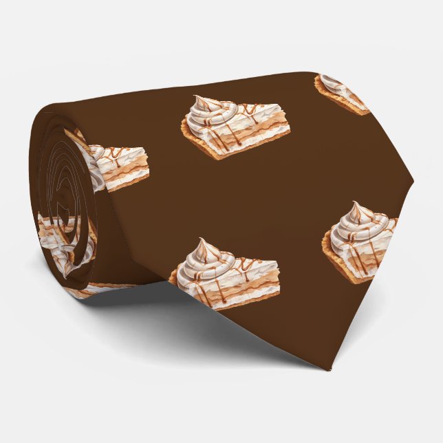 mönster Bakery Coffee-grädde paj Slips (Rullad)