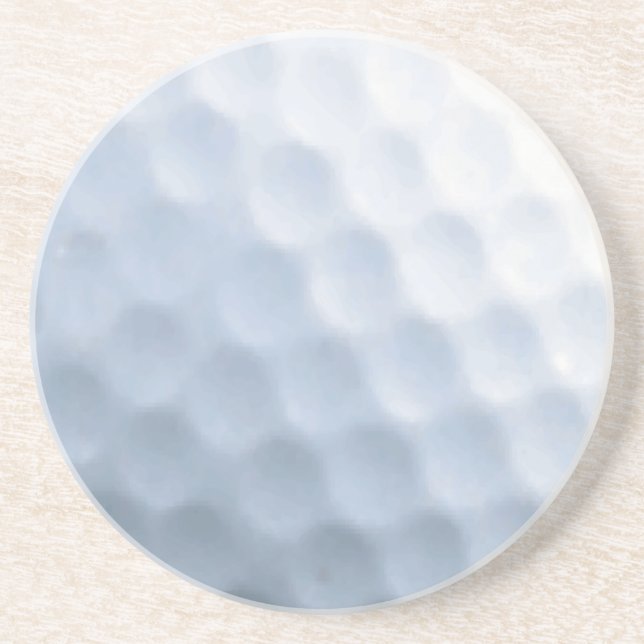 Mönster-bakgrund för Golf Boll Print Underlägg Sandsten (Framsidan)