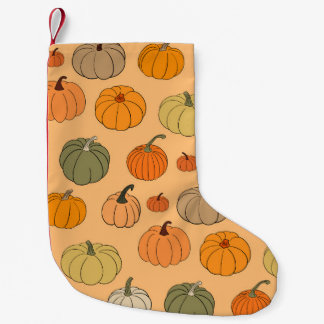 Mönster-bakgrund utan sömlös vintage under hösten liten julstrumpa