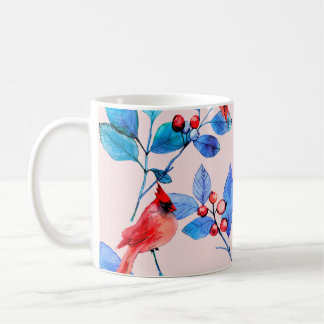 mönster-bakgrundsdesign för abstrakt med rött kale kaffemugg