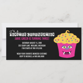 Monster Bash Födelsedagsfest inbjudan