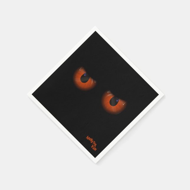 Monster Bash Halloween Pappersservett (Hörn)