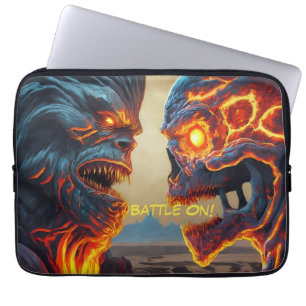 Monster Battle Laptop Fodral