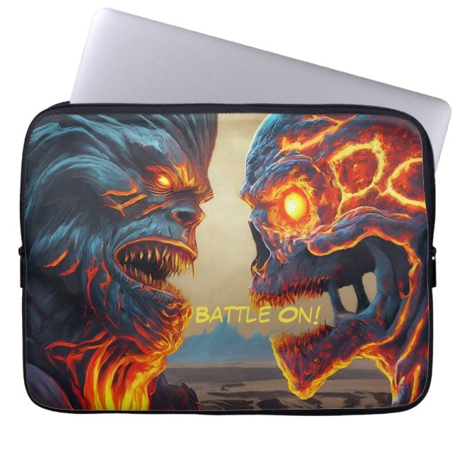 Monster Battle Laptop Fodral (Framsidan)