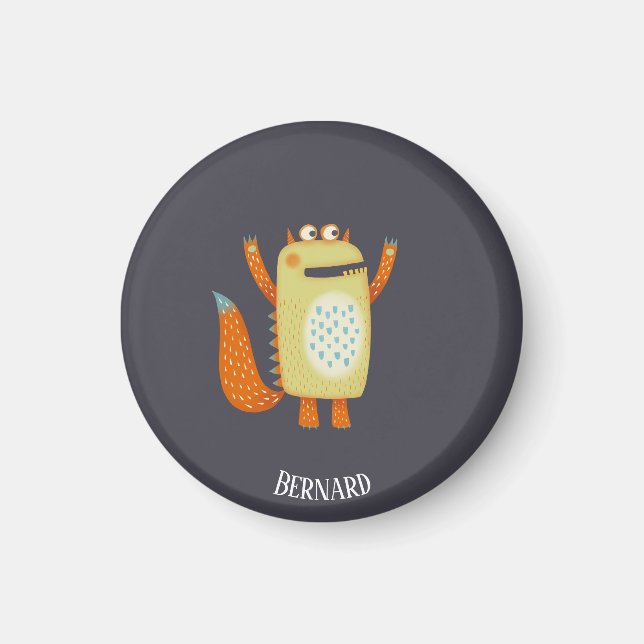 Monster Bernard-eget namn Magnet (Framsidan)