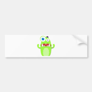 Monster Bildekal