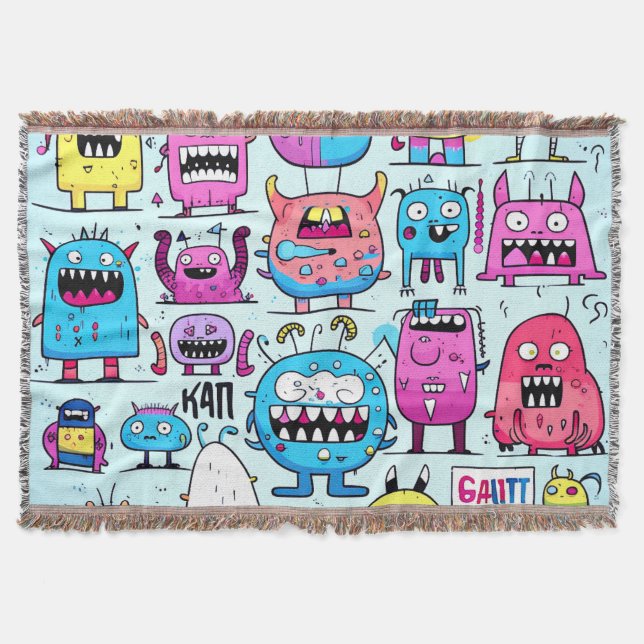 Monster Blanket Filt (Framsidan)