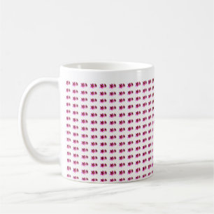 Mönster Blomma jGibney The MUSEUM Zazzle Kaffemugg