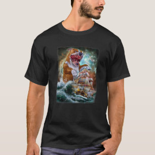 Monster Bulldog som Kraken attackerade en Krig-Fra T Shirt
