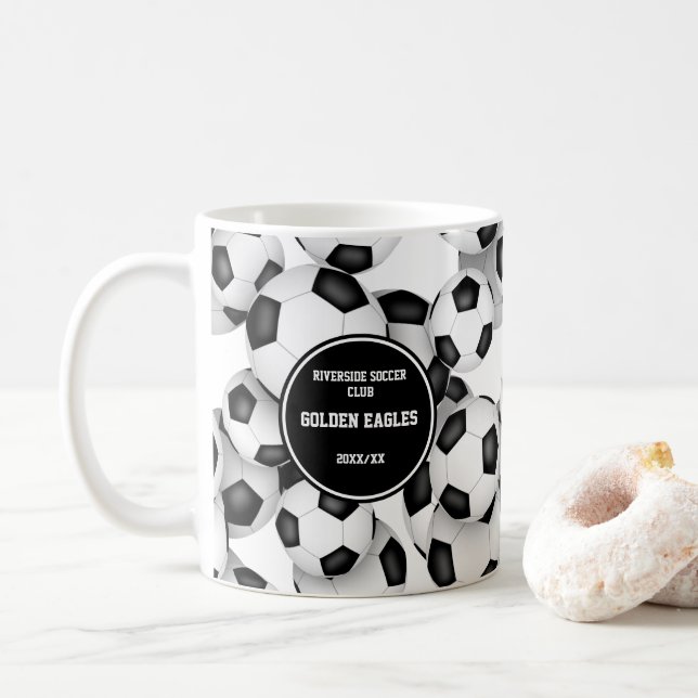 mönster-busspassgåva med eget namn kaffemugg (Med munk)