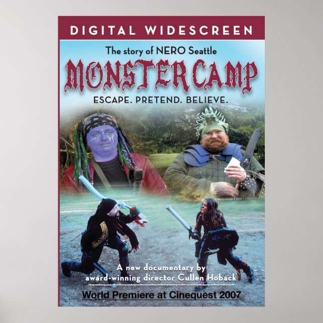 Monster Camp Poster (Framsidan)