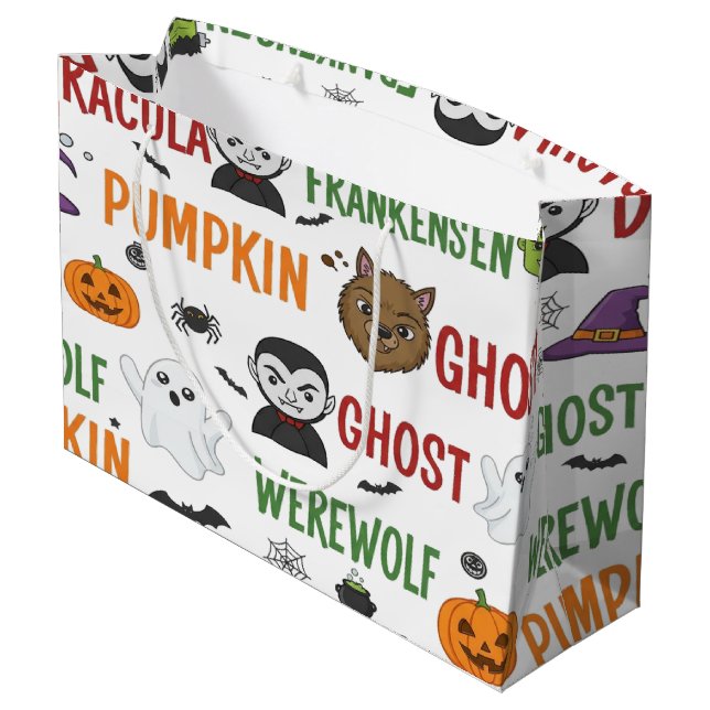 Monster Candy Parad för Halloween (Baksidan Vinklad)