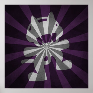 Monster Cat Outburst Poster design